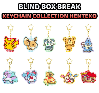 Pokemon Blind Box - Key Chain Collection Henteko