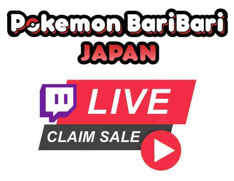 augorz - Pokemon BariBari Japan Live Claim Sale 12/25/2021