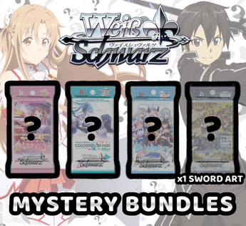 Weiss Schwarz - 4 Pack Sword Art Mystery Bundles Set 2